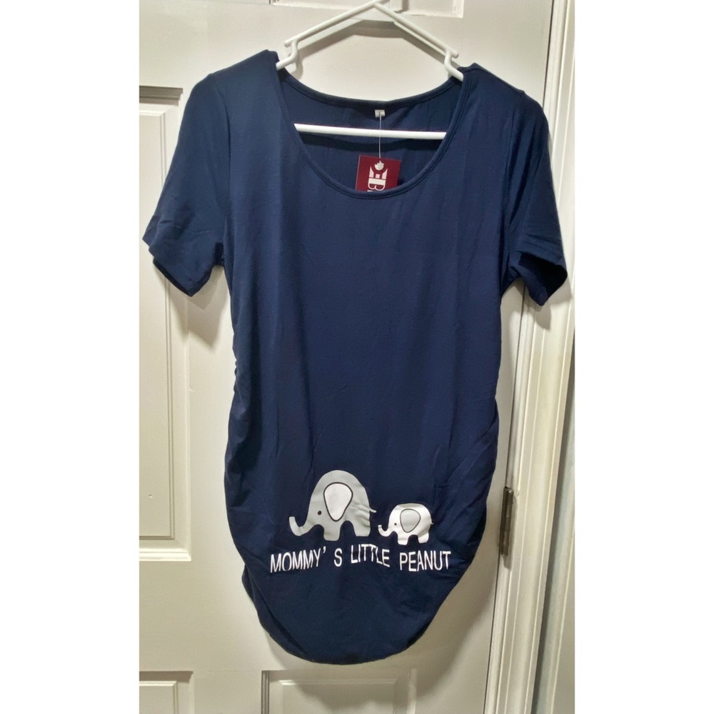 DEBELLY Maternity Shirts Short Sleeve Tops